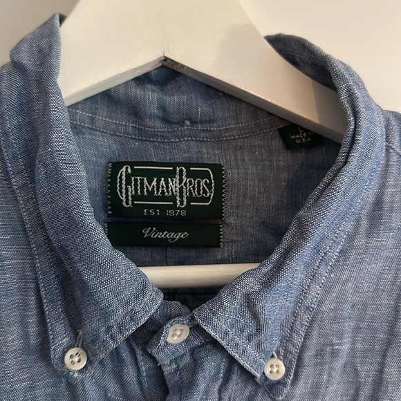 Gorman Bros. Vintage Linen Shirt - Picture 2 of 4
